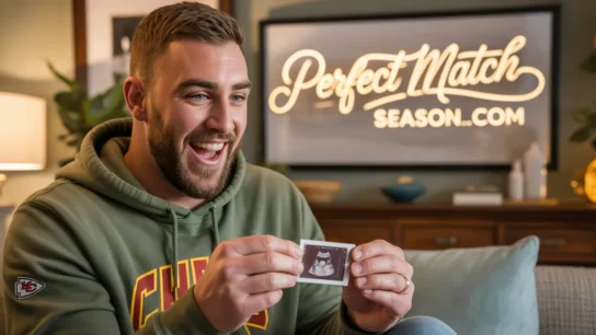 Travis Kelce Reacts to Pregnancy Announcement