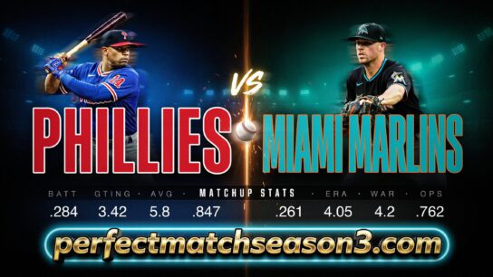 Phillies vs Miami Marlins Match Player Stats