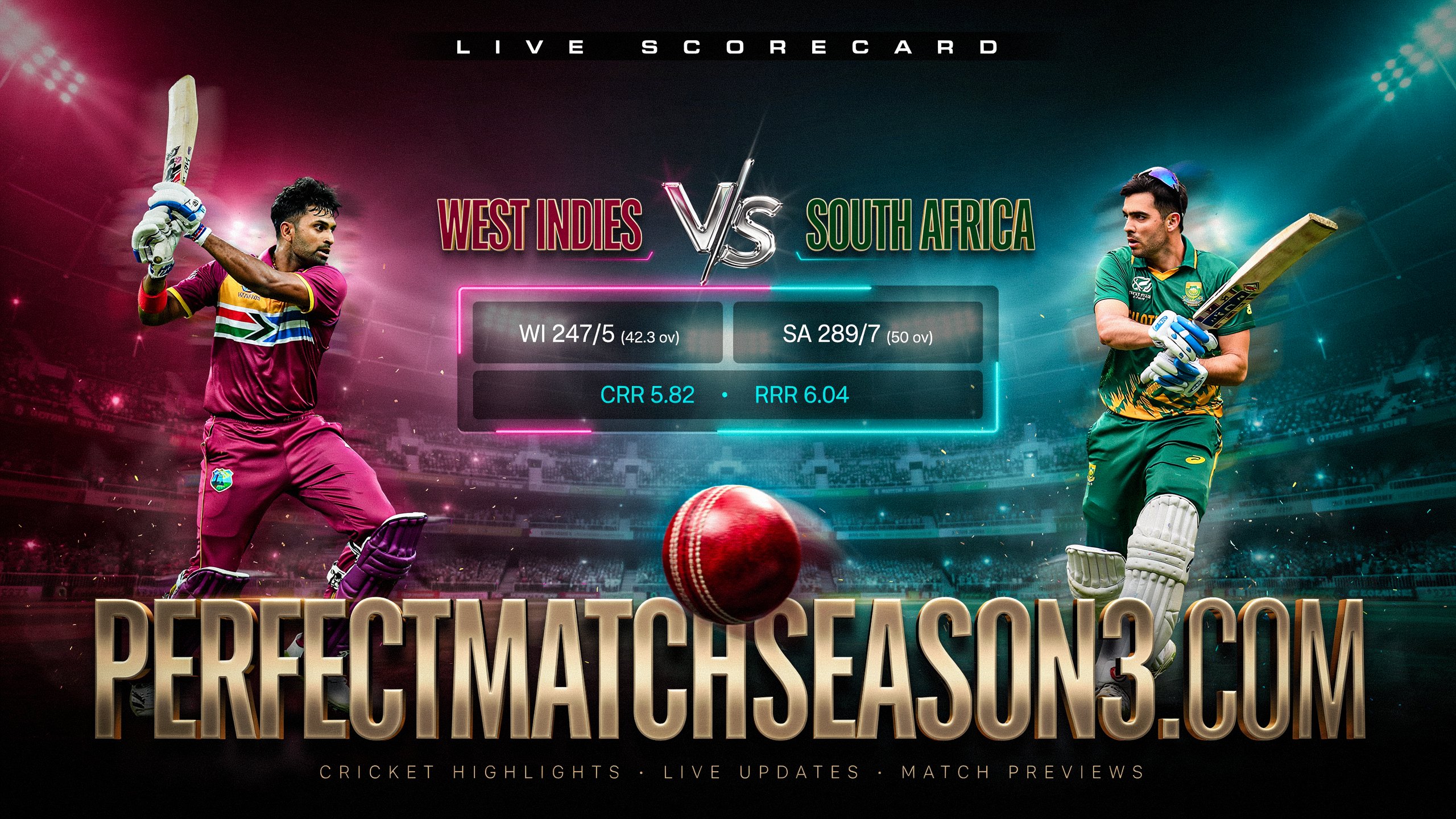West Indies vs South Africa