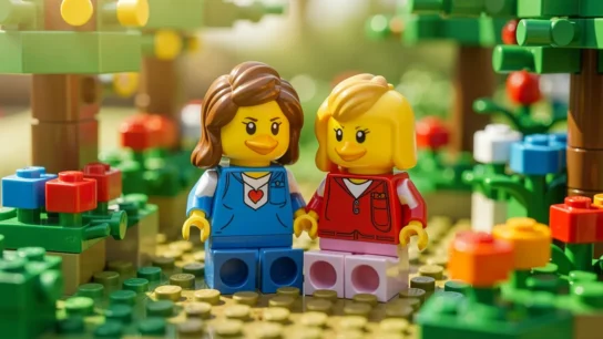 Amazing LEGO Love Birds