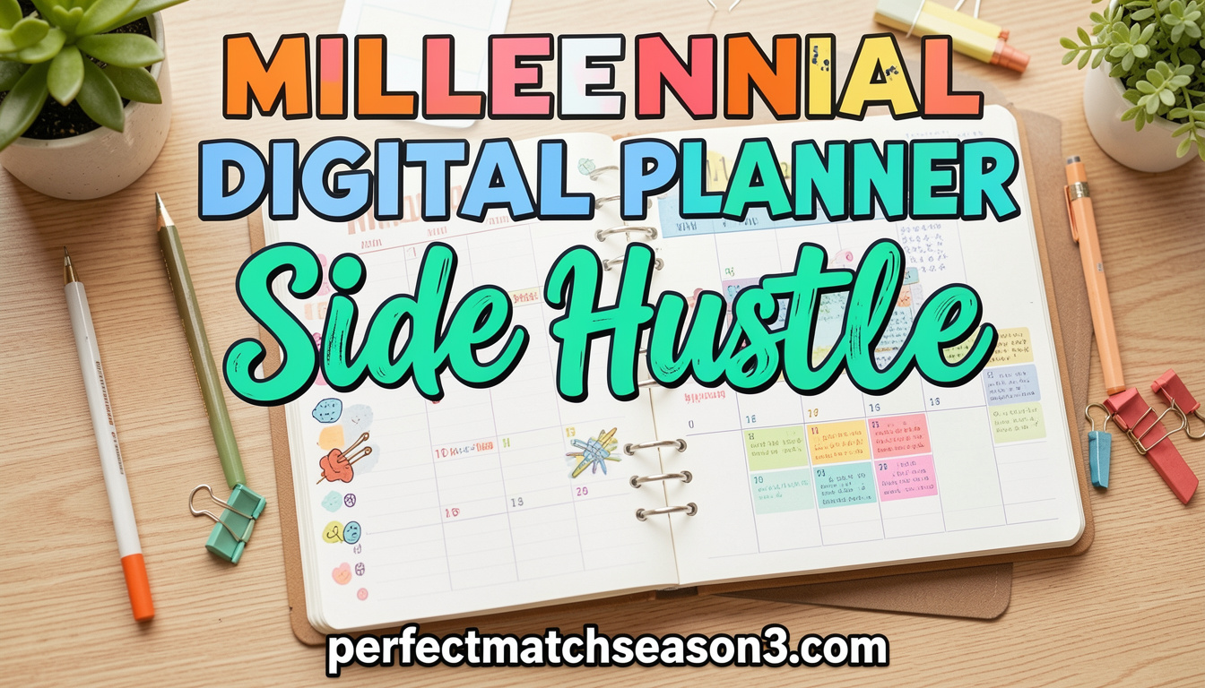 Millennial Digital Planner Side Hustle