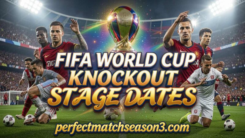 FIFA World Cup Knockout Stage Dates: Your Full Guide in 2026