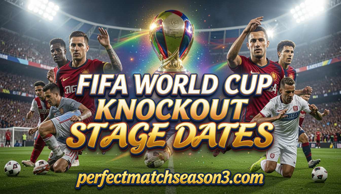 FIFA World Cup Knockout Stage Dates