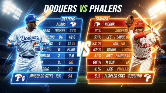 Dodgers vs Phillies Match Player Stats