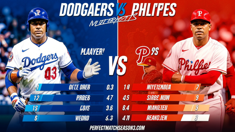 Dodgers vs Phillies Match Player Stats: Brutal Rivalry in 2026