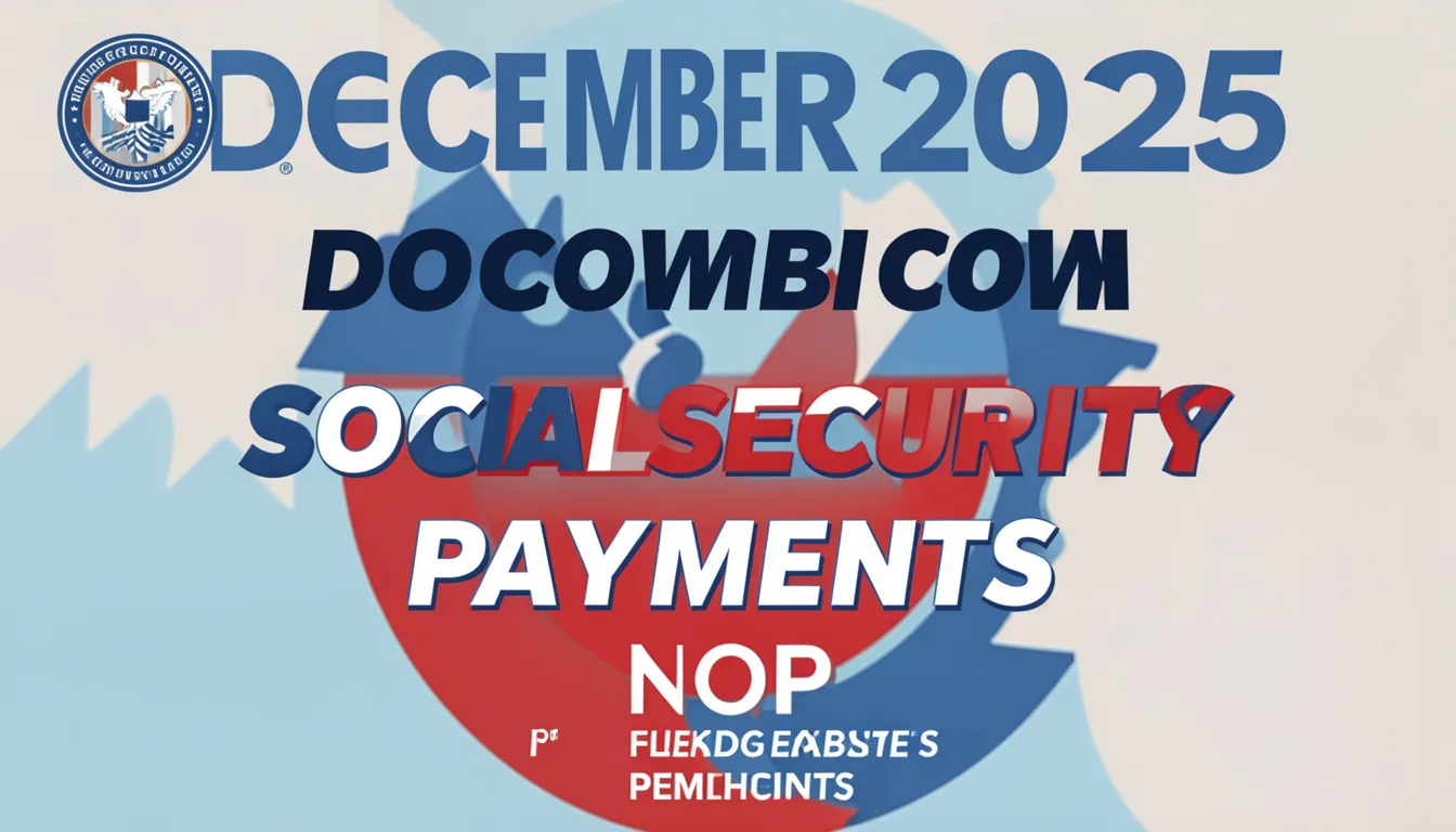 December 2025 Social Security Payments