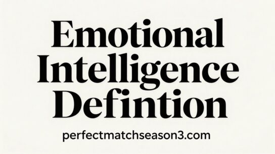 Emotional Intelligence Definition