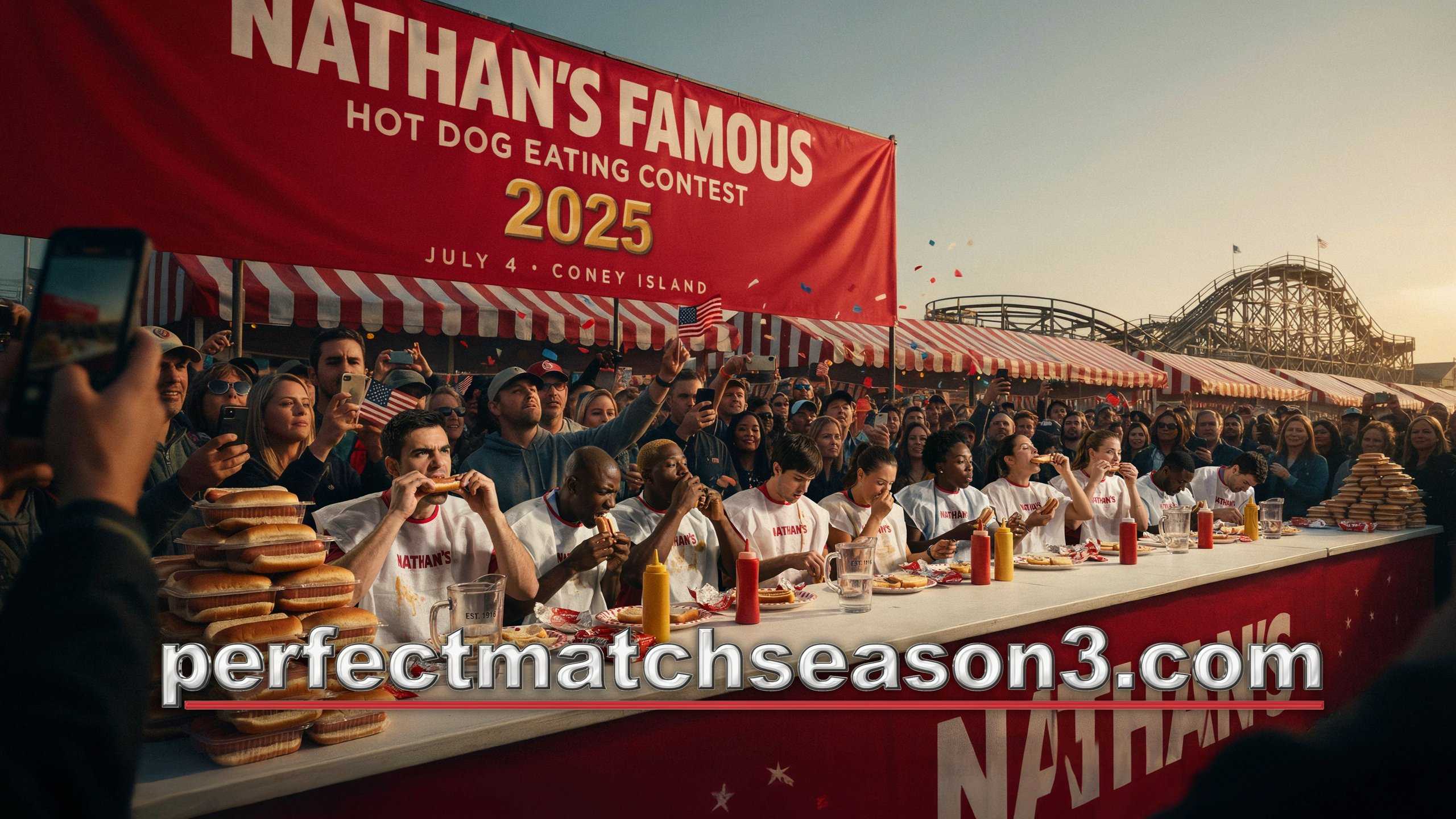 Nathan's Hot Dog Eating Contest 2025