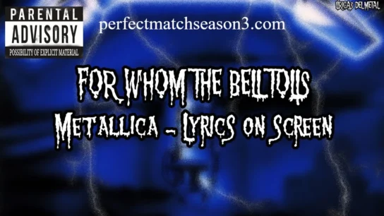For Whom The Bell Tolls Lyrics
