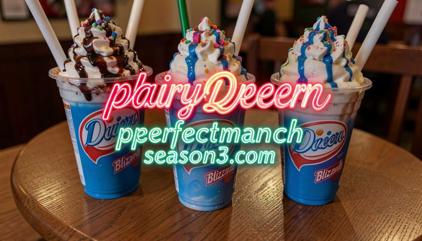 Dairy Queen Blizzards