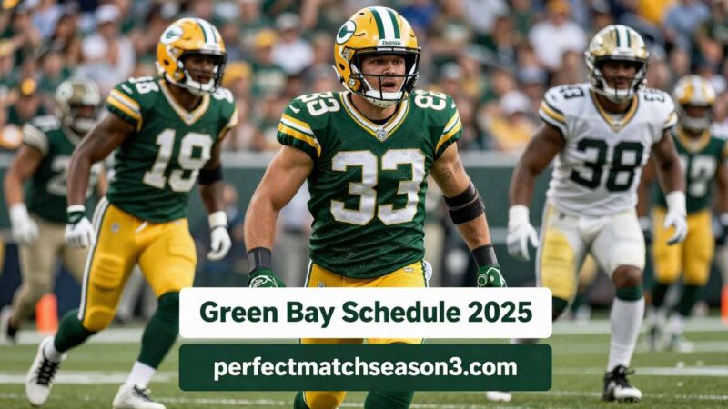 Green Bay Packers Schedule 2025: A Wild Ride