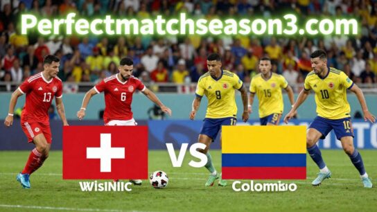 Switzerland vs Colombia